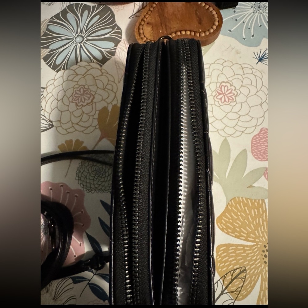 Coach Kira Crossbody Black Quilted Bag - Picture 2 of 6
